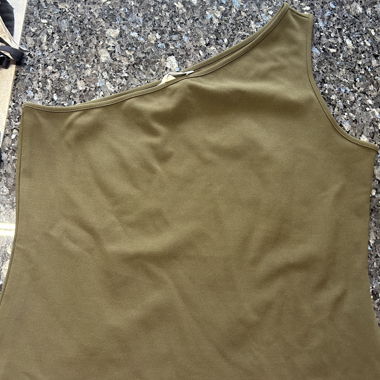 H&M Olive Top XL