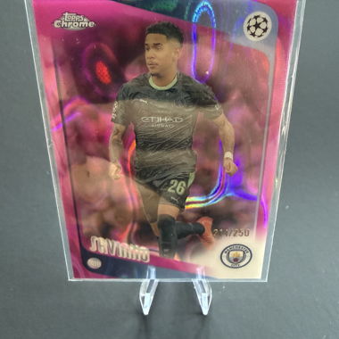 Carta Topps Chrome Savinho /250