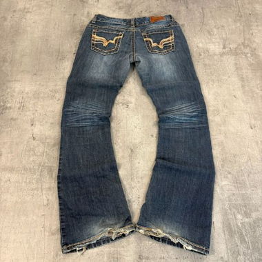 Jeans évasés flare bootcut style Vintage Miss Me (M)
