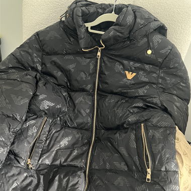 Doudoune noire Emporio Armani