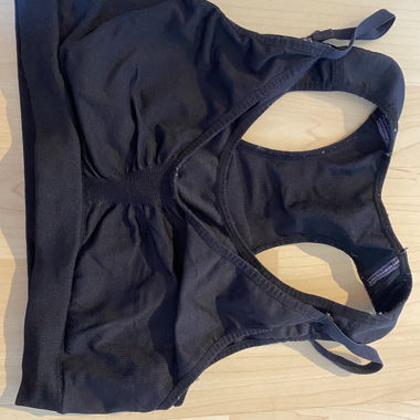 Black Sports Bra