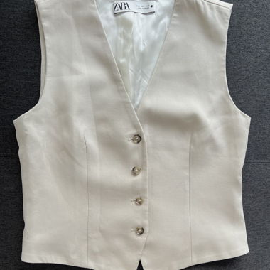 Zara Beige Vest