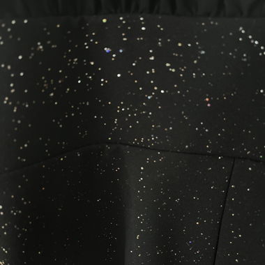 Robe noire à paillettes