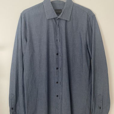 Sisley Men's Blue Shirt