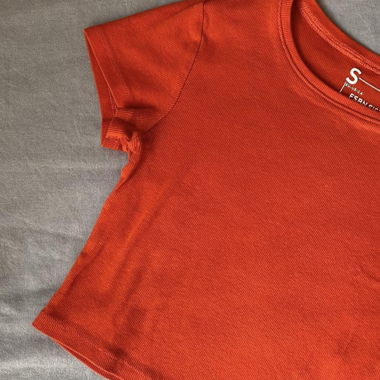 Crop top orange 