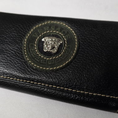 Versace Leather Keychain
