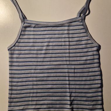 Stripped Blue Tanktop