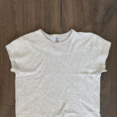 Grey baby tee