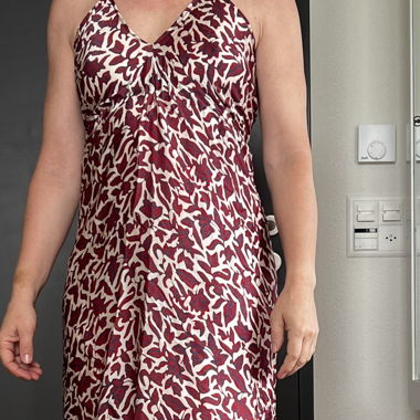 Buntes langes Kleid
