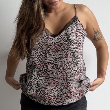 LEOPARD PRINT TOP