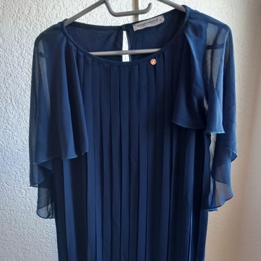 Blue dress