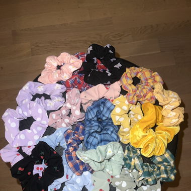 Bunte Scrunchies 22 Stück