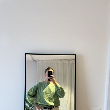 Green oversized Sweater