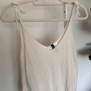 H&M Cremefarbenes Trägertop