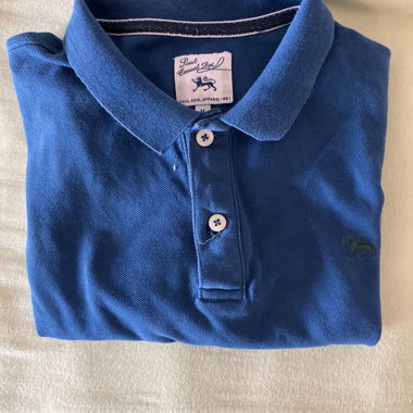 Blaues Paul Casual Poloshirt
