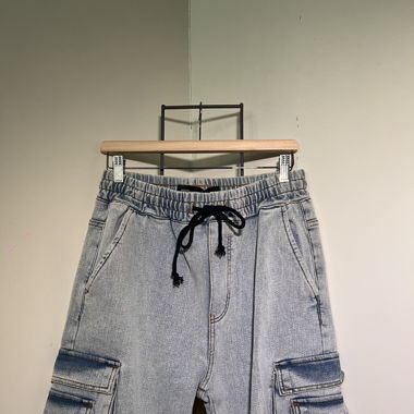 Drawstring Denim Shorts Gr. 29