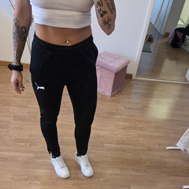 Pantalon de training Puma, taille S, noir