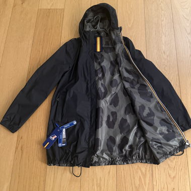 K-Way wasserdichte Jacke reversibel