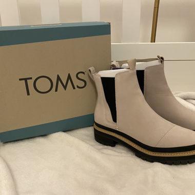 Stivaletti Chelsea TOMS beige EU 41 vestibilità piccola
