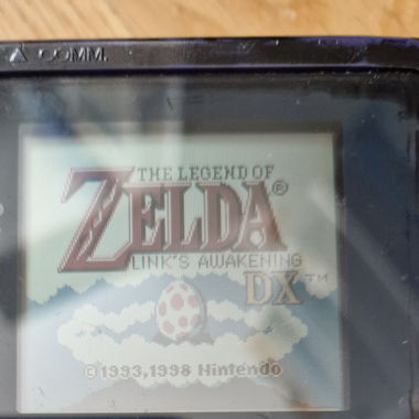 Game boy color zelda dx