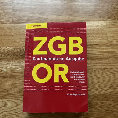 ZGB/OR - Kaufmännische Ausgabe