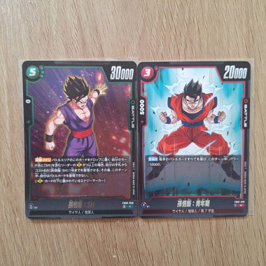 Cartes Dragon Ball – 2 pièces