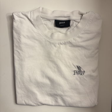 T-shirt blanc minimaliste Peso