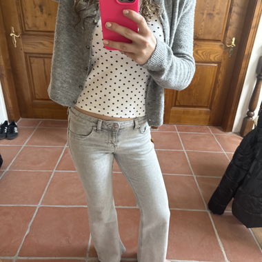 Cardigan gris 