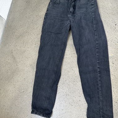 Schwarze Pull & Bear Mom-Jeans 