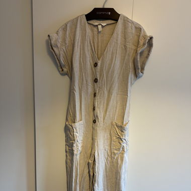 Beige jumpsuit