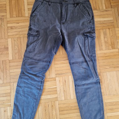 Pantaloni cargo blu H&M