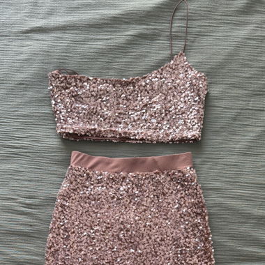 Ensemble JLUX LABEL à sequins