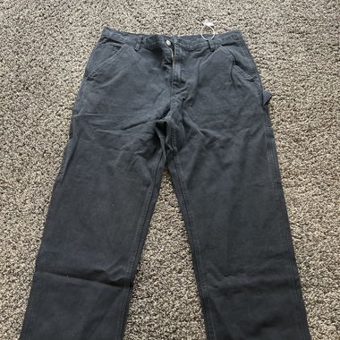 Schwarze Carhartt Hose