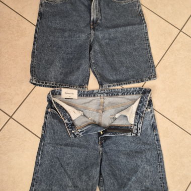 Blue Denim Shorts