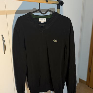 Maglione nero Lacoste