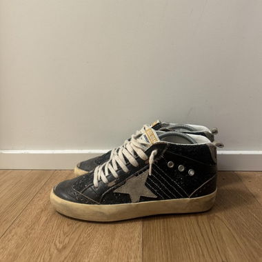 Schwarzer Golden Goose Midstsr Sneaker