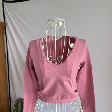 pinkes Stradivarius Oberteil