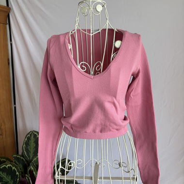 pinkes Stradivarius Oberteil