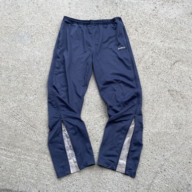 Pantaloni da allenamento Nike blu vintage rari, taglia M