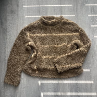 Maglione in pelliccia sintetica