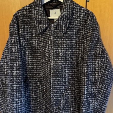 Giacca in tweed H&M XL grigio nero - Ottime condizioni