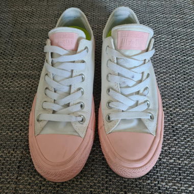 Converse All Stars Chucks 39 Light Pink White