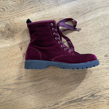Bottes en velours