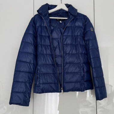 Giacca trapuntata Armani Jeans blu taglia 40
