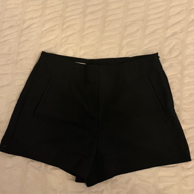 Zara black shorts
