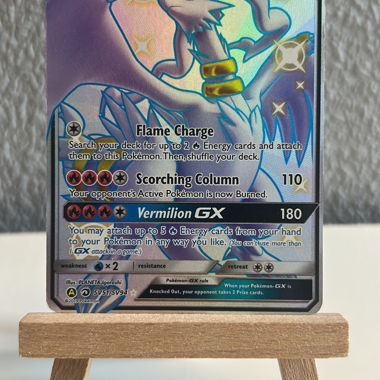 Carte Pokémon Reshiram GX