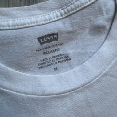 T-shirt Levis basic blanc