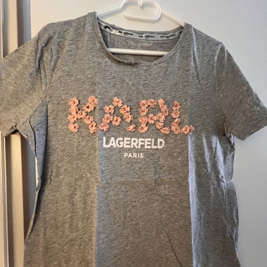 Karl Lagerfeld Grey T-Shirt