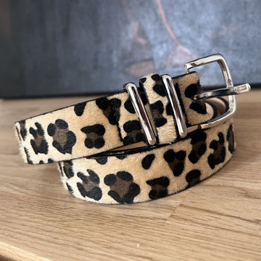 Leopardmuster Gürtel