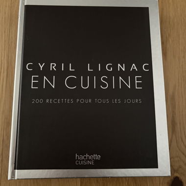 Libro di cucina Cyril Lignac